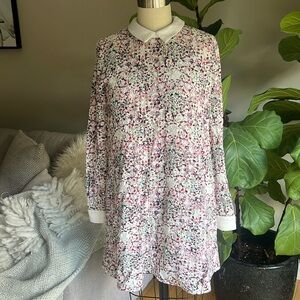 BCBGMaxAzria Long Sleeve Lace Dress XS